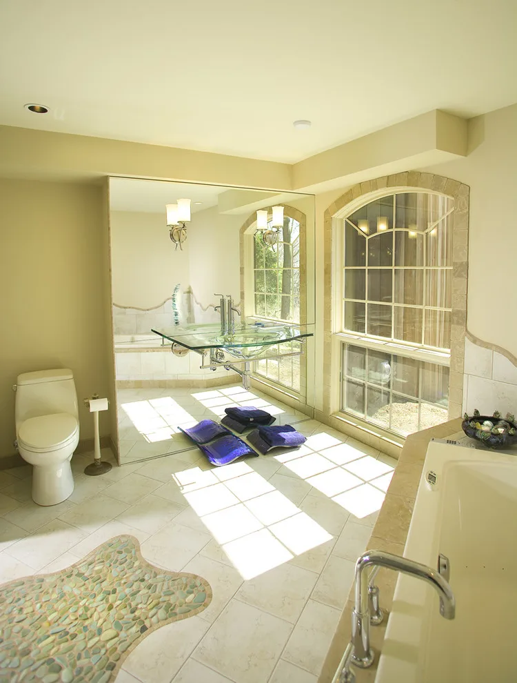 distinctive bathroom renovation by Penn Contractors Inc - Photo 2
