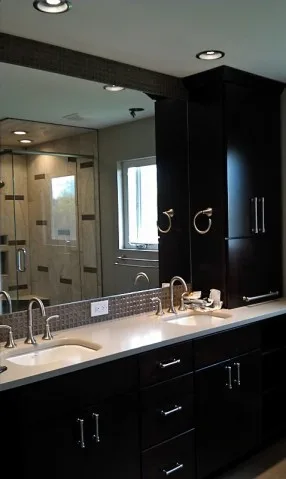 North Huntington Master Bathroom by Dena Caron Interiors - Photo 2