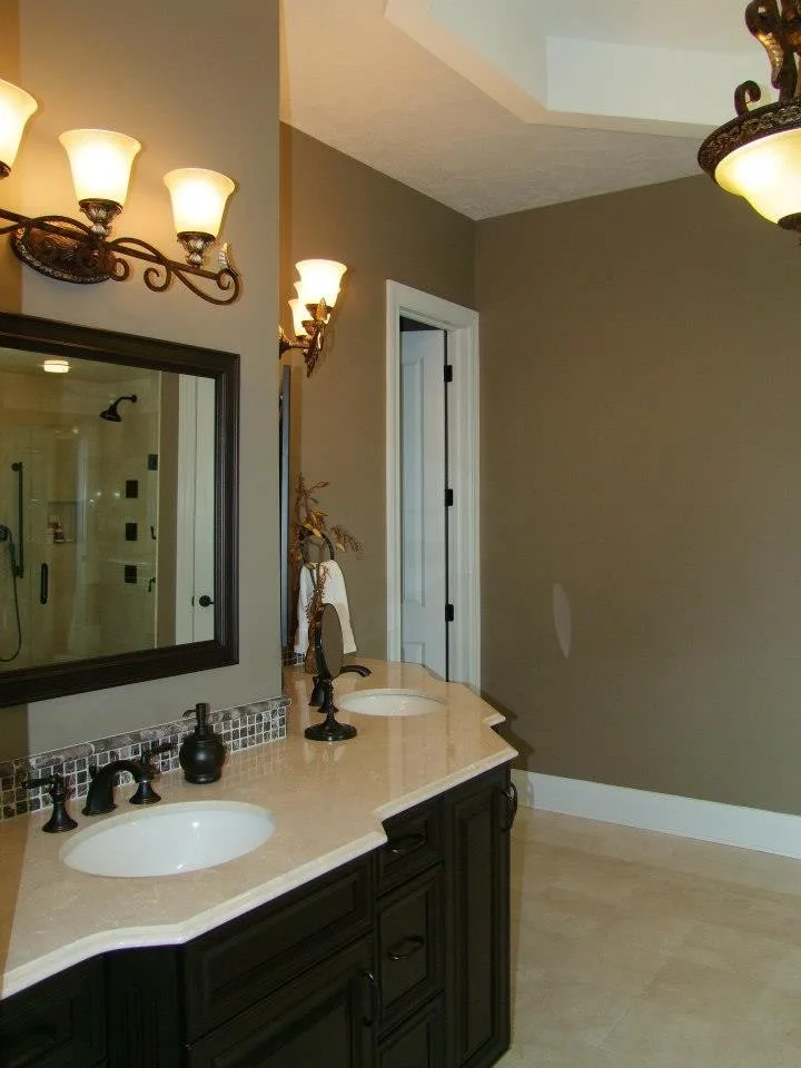 Master Bath and Kitchen for New Home Construction by Dena Caron Interiors - Photo 3