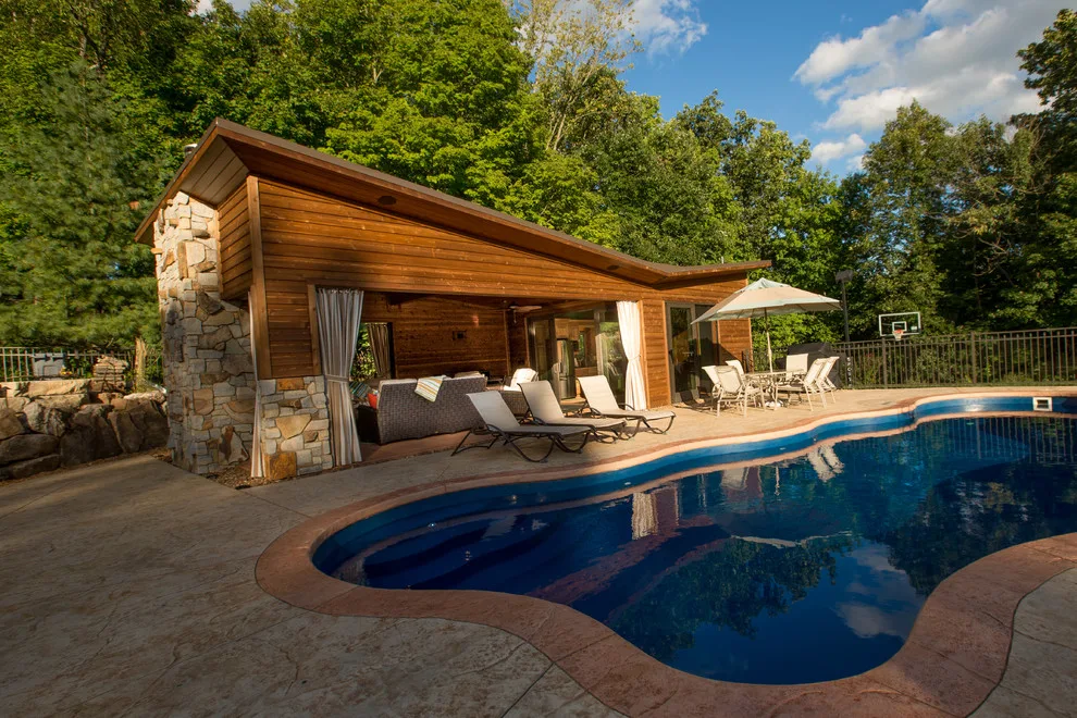 Swimming Pool Pavilion by Maile, Tekulve & Gray - Photo 8