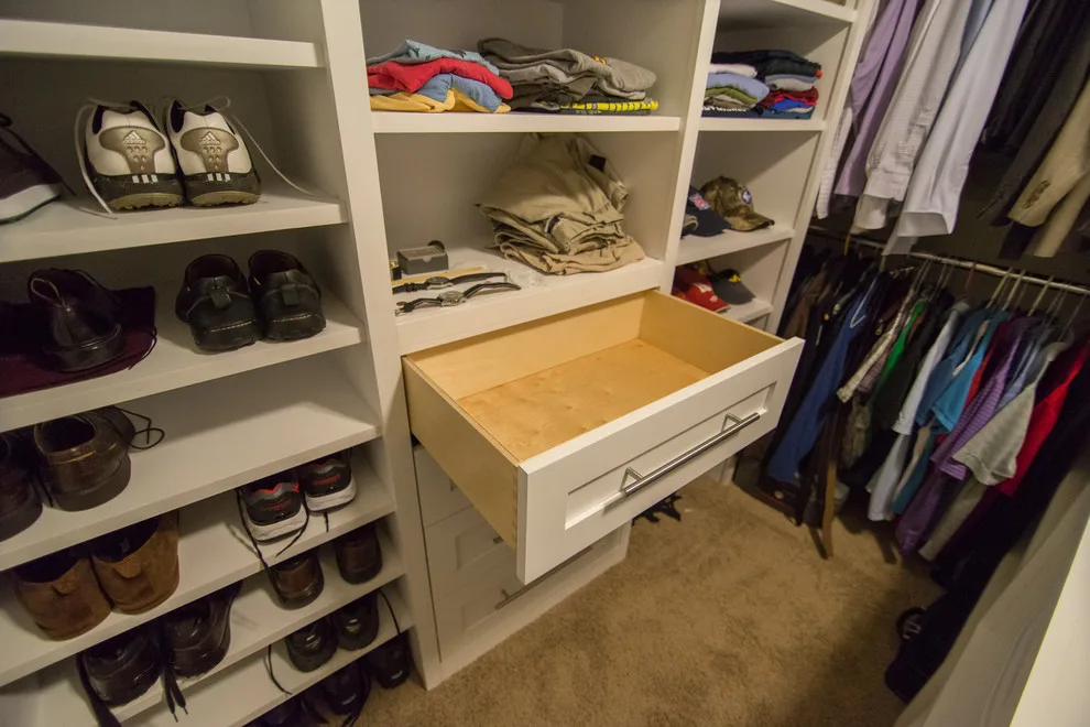 Ben and Jennie's Personalized Master Walk-In Closet by Labra Design Build - Photo 4