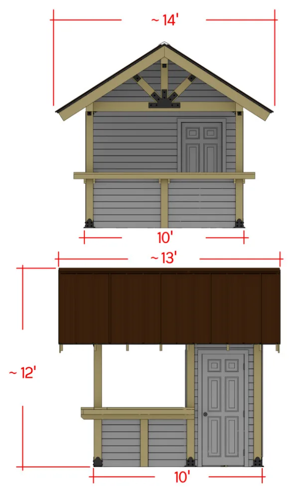 Outdoor Bar Project with Accessible Dual Storage – Includes Printable Plans and Cut List by Penko LLC - Photo 7