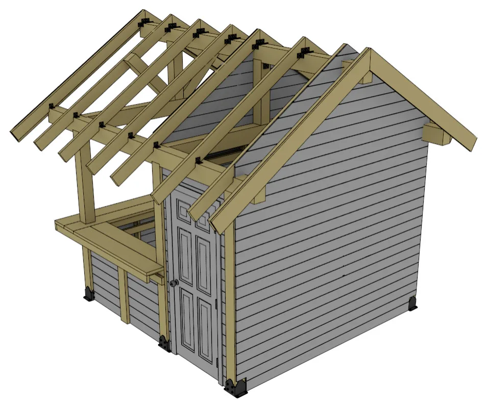 Outdoor Bar Project with Accessible Dual Storage – Includes Printable Plans and Cut List by Penko LLC - Photo 6
