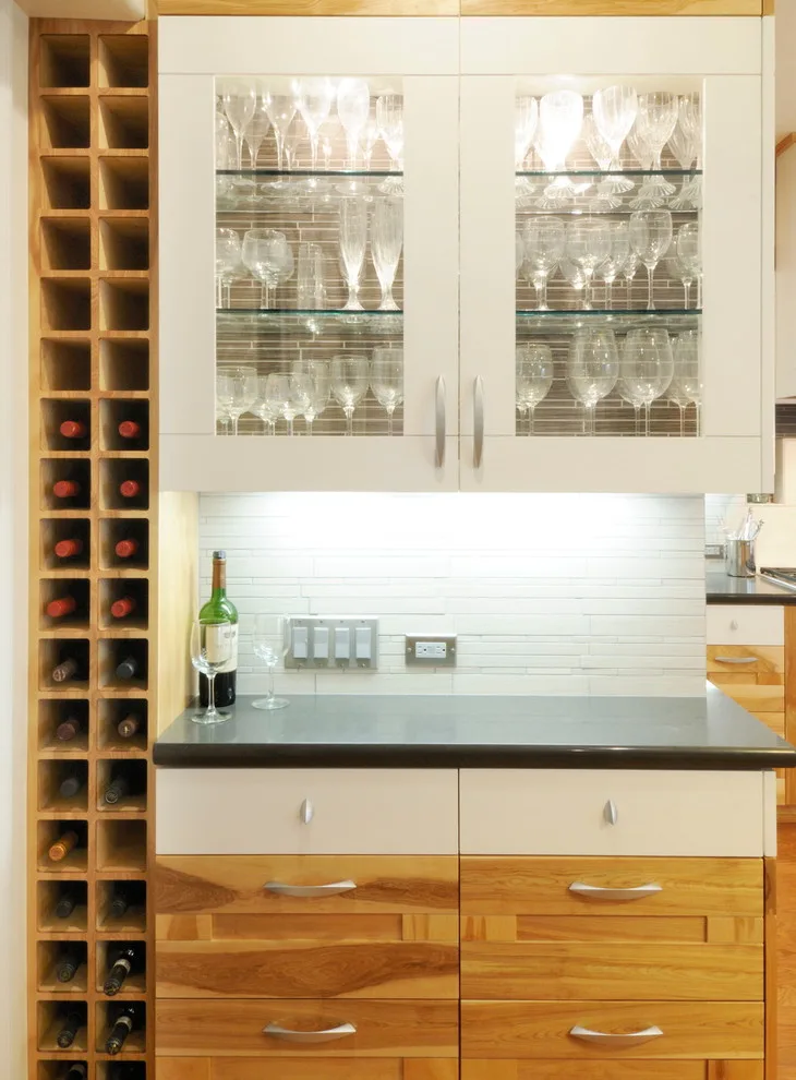 Modern Kitchen with Eclectic Touches by Morse Custom Homes And Remodeling - Photo 6