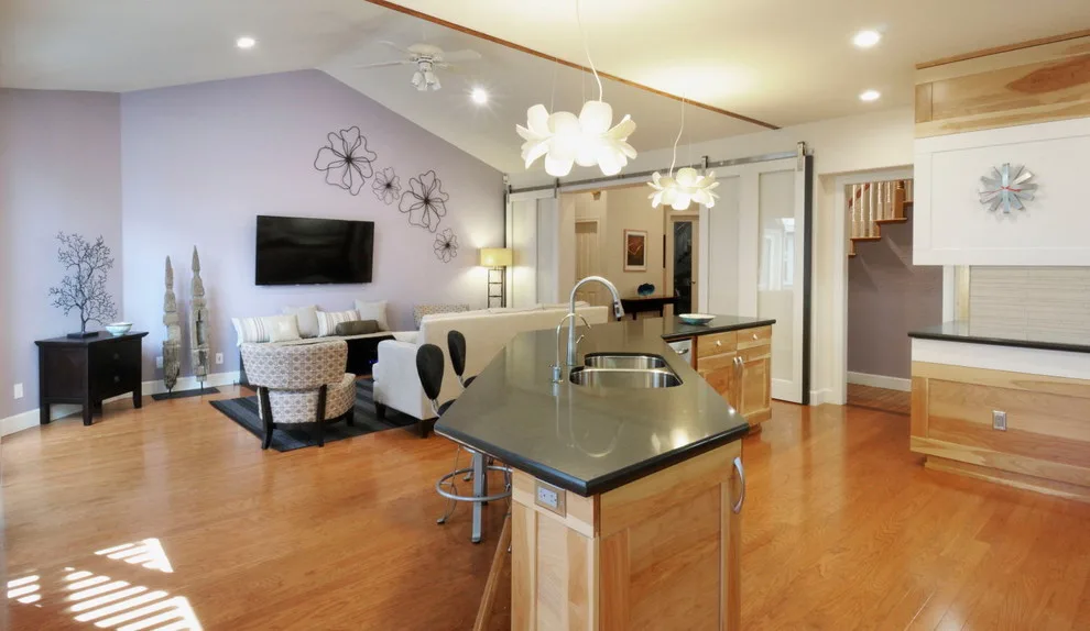 Modern Kitchen with Eclectic Touches by Morse Custom Homes And Remodeling - Photo 3