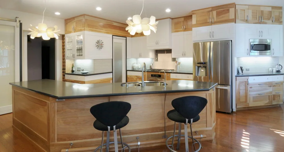Modern Kitchen with Eclectic Touches by Morse Custom Homes And Remodeling - Photo 5