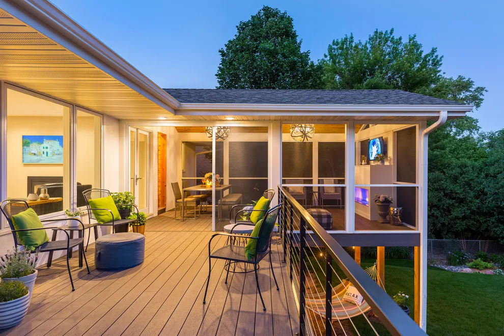 Edina Porch Renovation by Quartersawn Design Build - Photo 3