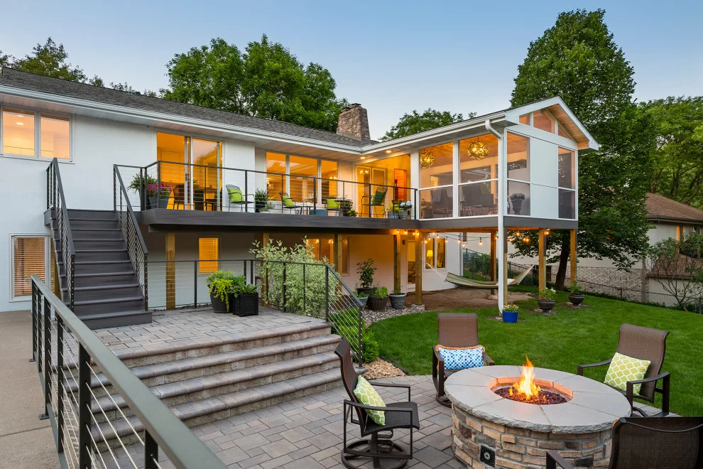 Edina Porch Renovation by Quartersawn Design Build - Photo 2