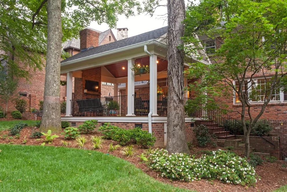Sheltered Outdoor Entertainment by Alair Homes Charlotte - Photo 6
