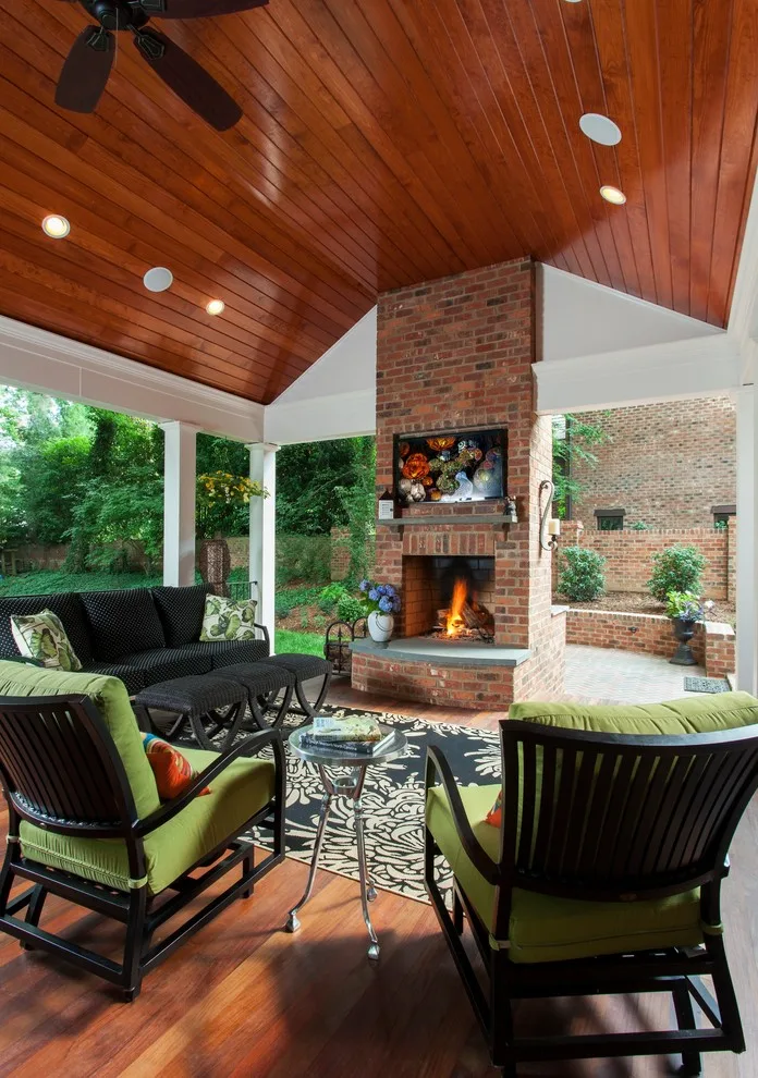 Sheltered Outdoor Entertainment by Alair Homes Charlotte - Photo 3