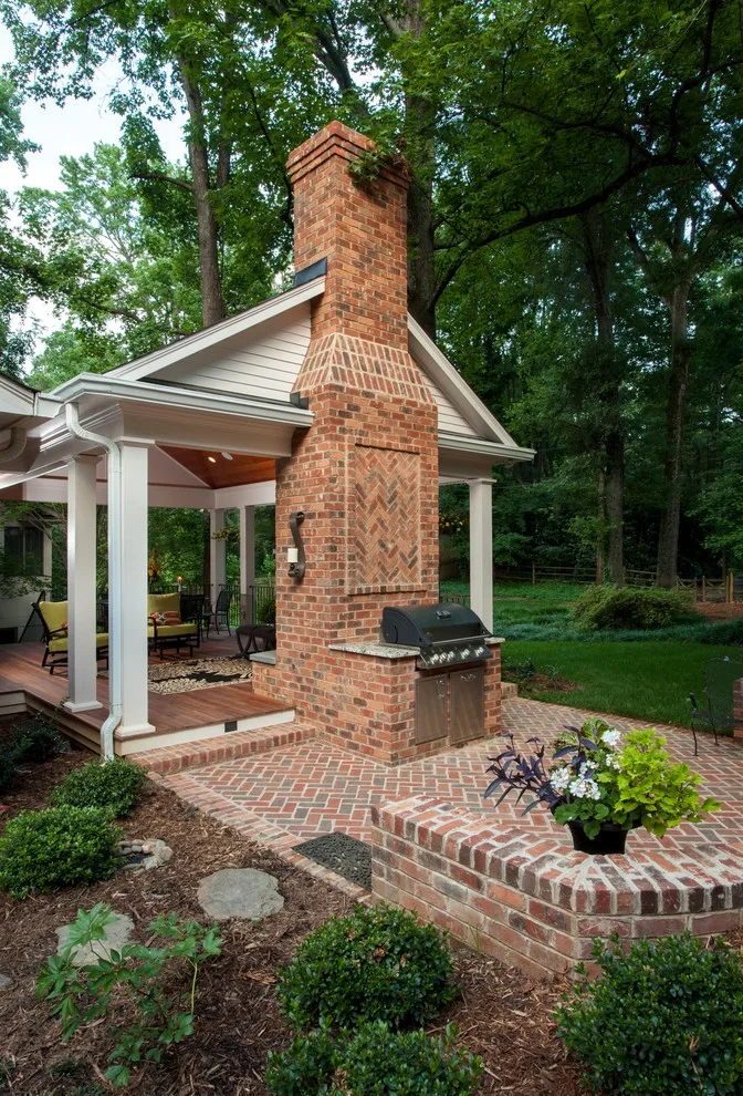 Sheltered Outdoor Entertainment by Alair Homes Charlotte - Photo 5