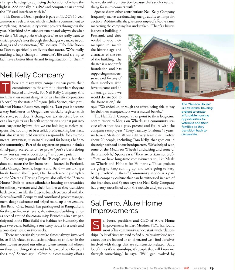 Highlighted - Certified Renovator June 2015 by New England Design & Construction - Photo 2