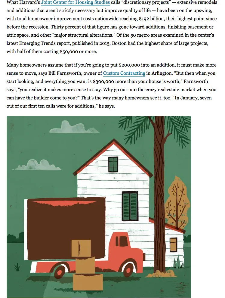Highlighted - The Boston Globe April 2016 by New England Design & Construction - Photo 6