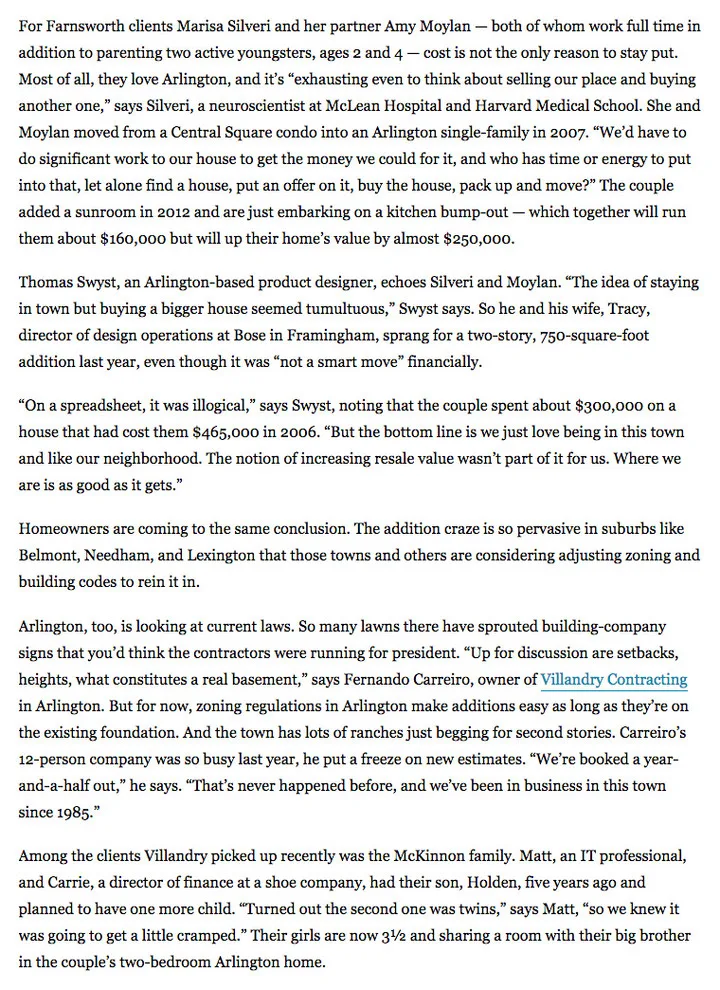 Highlighted - The Boston Globe April 2016 by New England Design & Construction - Photo 5