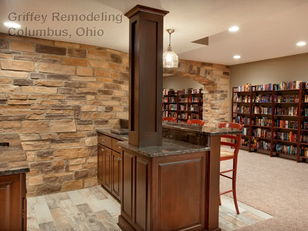 Basement Renovation in Galena, Ohio by Griffey Remodeling - Photo 2