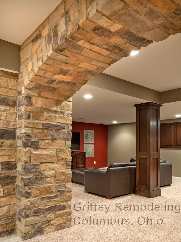 Basement Renovation in Galena, Ohio by Griffey Remodeling - Photo 3
