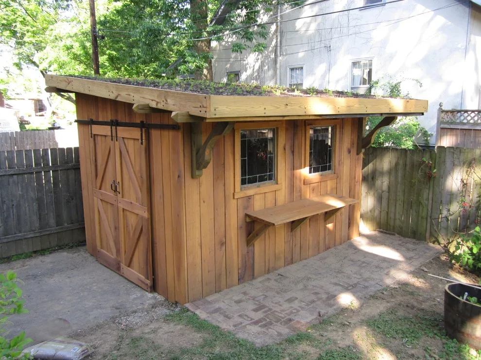 Eco-Friendly Roof Shed by Graham Design Build - Photo 4
