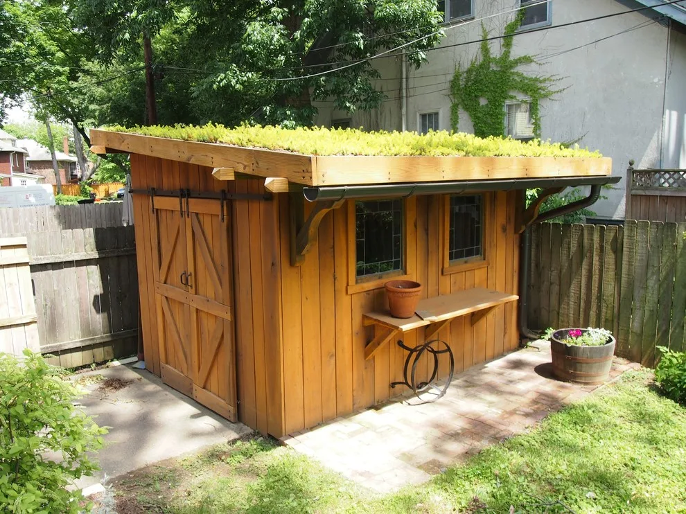 Eco-Friendly Roof Shed by Graham Design Build - Photo 3
