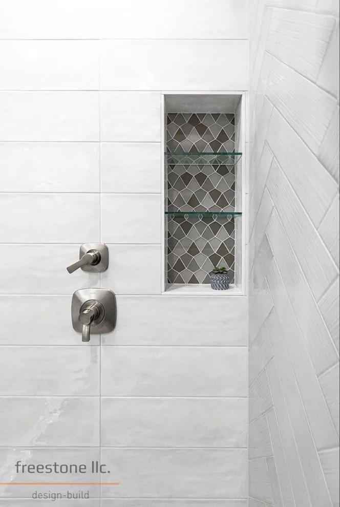 Conrad Modern Master Bath by Freestone LLC Design-build - Photo 14
