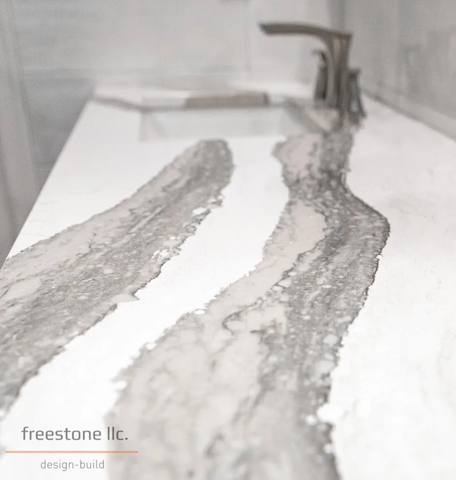 Conrad Modern Master Bath by Freestone LLC Design-build - Photo 8