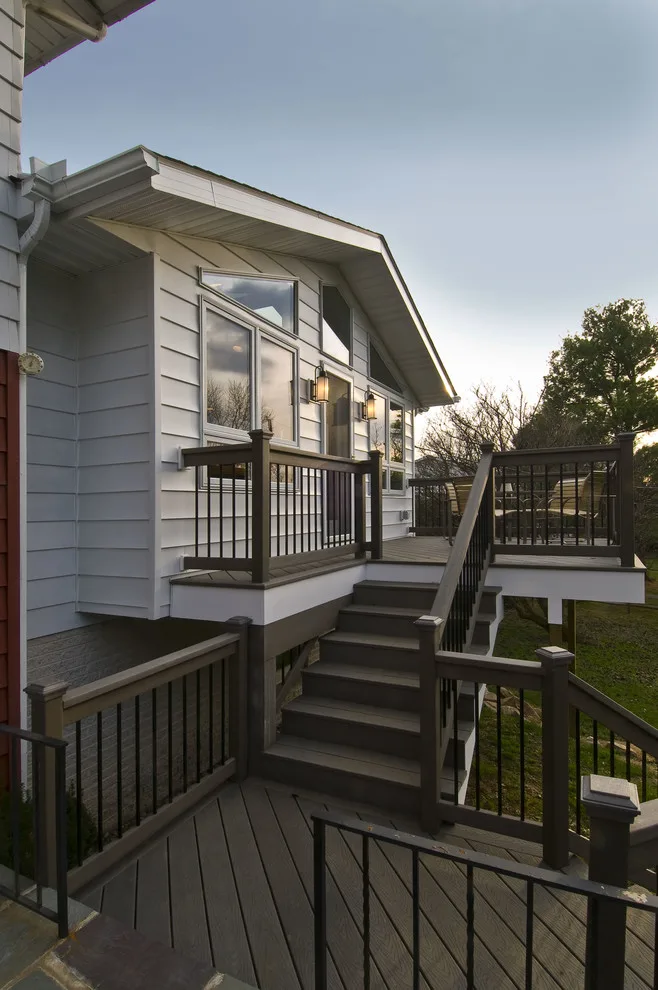 Kitchen Renovation with Connected Deck and Stairway by Penn Contractors Inc - Photo 10