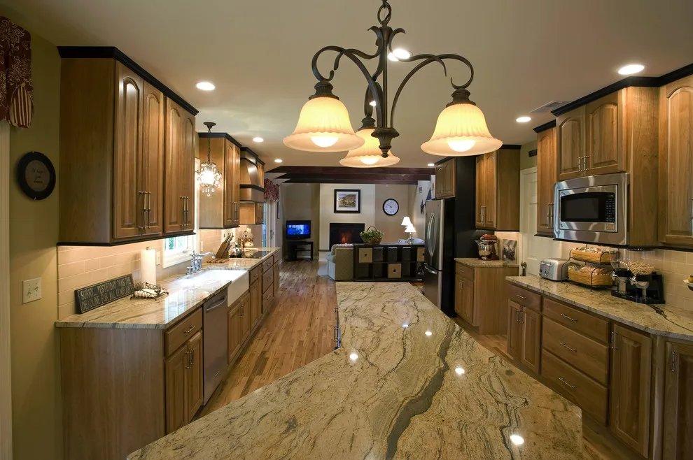 Open Concept Family Room Kitchen Renovation by Penn Contractors Inc - Photo 2