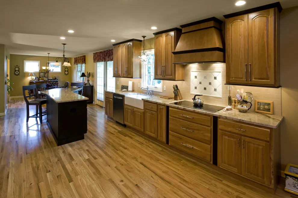 Open Concept Family Room Kitchen Renovation by Penn Contractors Inc - Photo 7