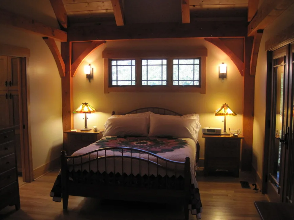 Timber Frame Mountain Retreat with Scenic Views by Living Stone Design + Build - Photo 2