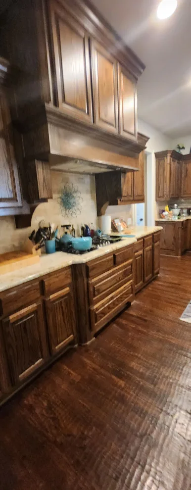 Kitchen Cabinet and Wood Floor Restoration by Built Dfw - Photo 4
