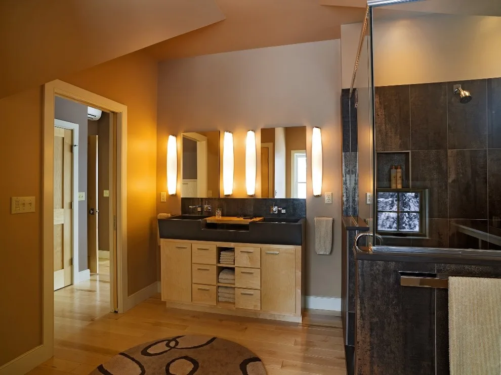 Contemporary Spa-Like Bathroom by Peregrine Design Build - Photo 2