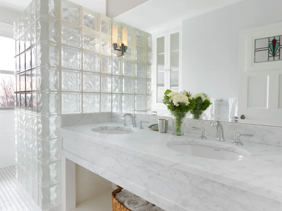 Traditional Guest Bathroom by Peregrine Design Build - Photo 2
