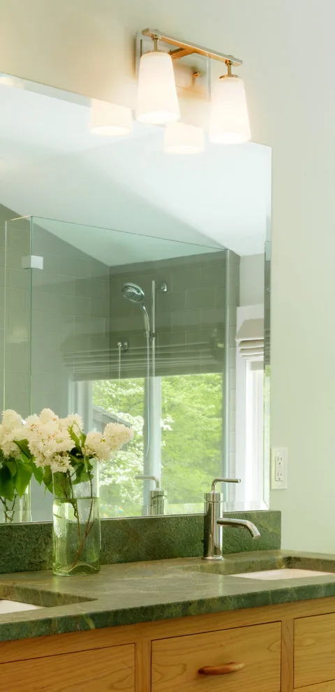 Natural Spa Bathroom by Peregrine Design Build - Photo 2