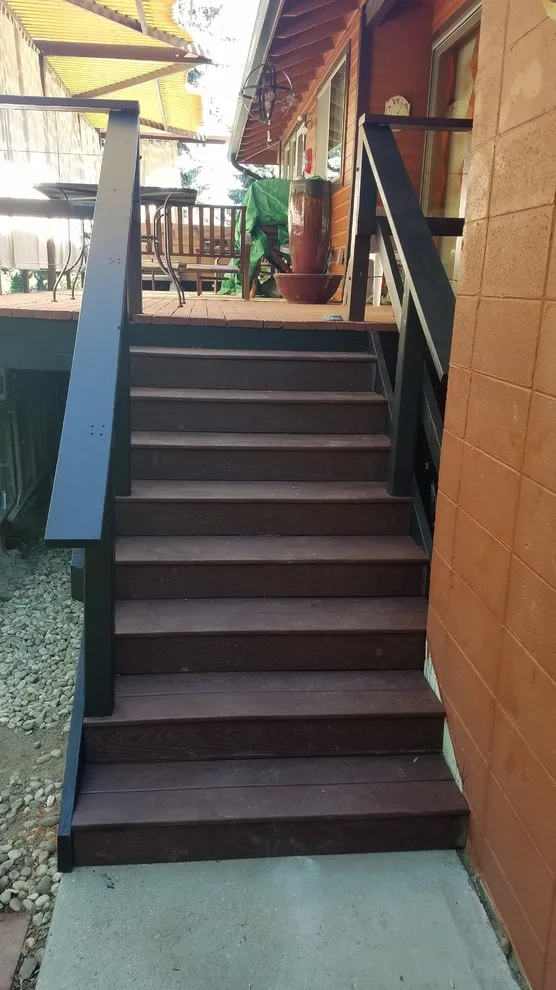 Staircase Deck Design and Renovation by 208 Design+Build Custom Homes And Renovations - Photo 2