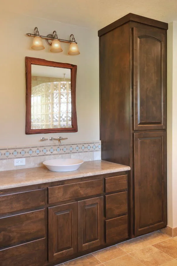 Modern Rustic Bathroom Oasis by Morse Custom Homes And Remodeling - Photo 3