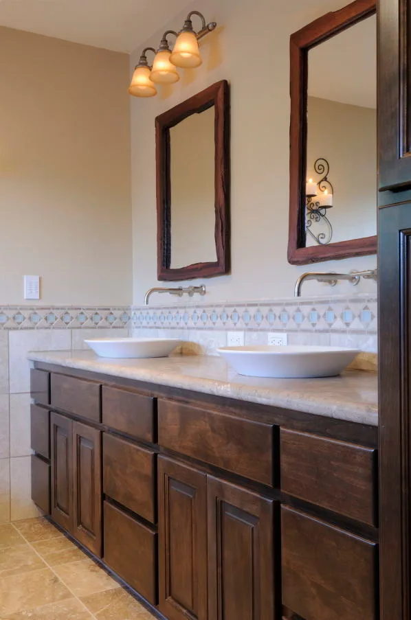 Modern Rustic Bathroom Oasis by Morse Custom Homes And Remodeling - Photo 5