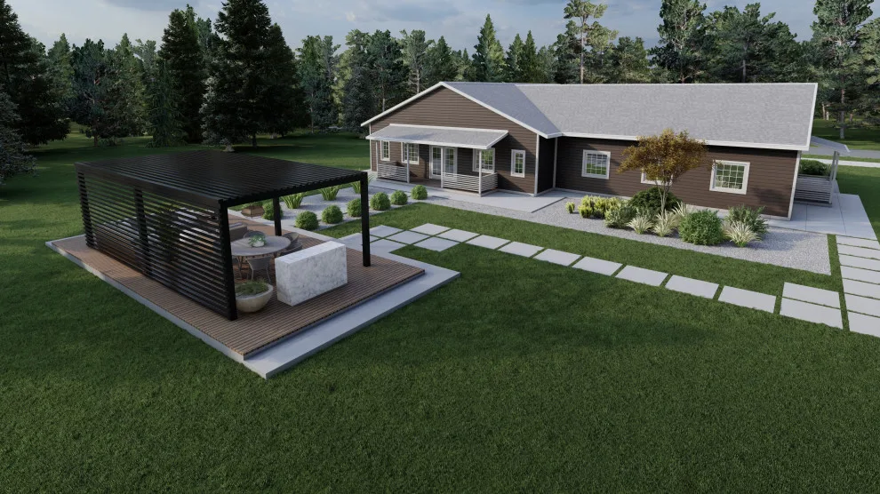 Rustic Farmhouse Barndominium: Ample Living Space Design by Penko LLC - Photo 17