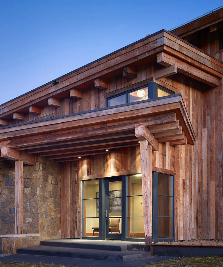 Quiet Reflection: Fish Creek Falls Region by Gerber Berend Design Build, Inc. - Photo 2