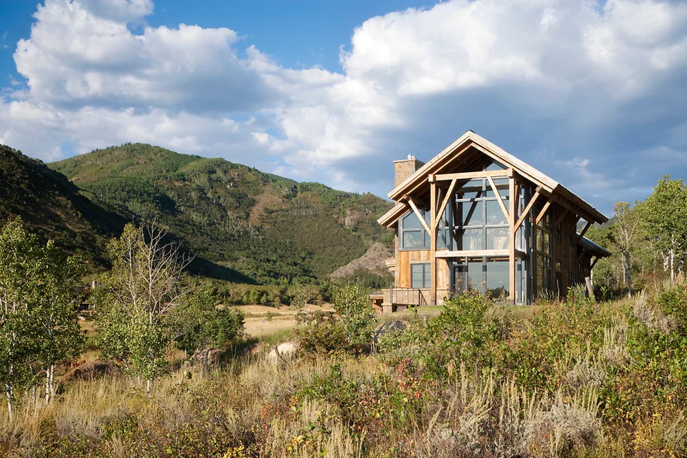 Quiet Reflection: Fish Creek Falls Region by Gerber Berend Design Build, Inc. - Photo 6