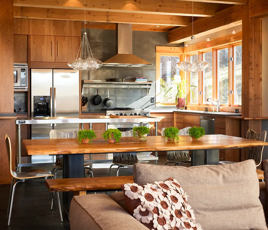 Quiet Reflection: Fish Creek Falls Region by Gerber Berend Design Build, Inc. - Photo 12