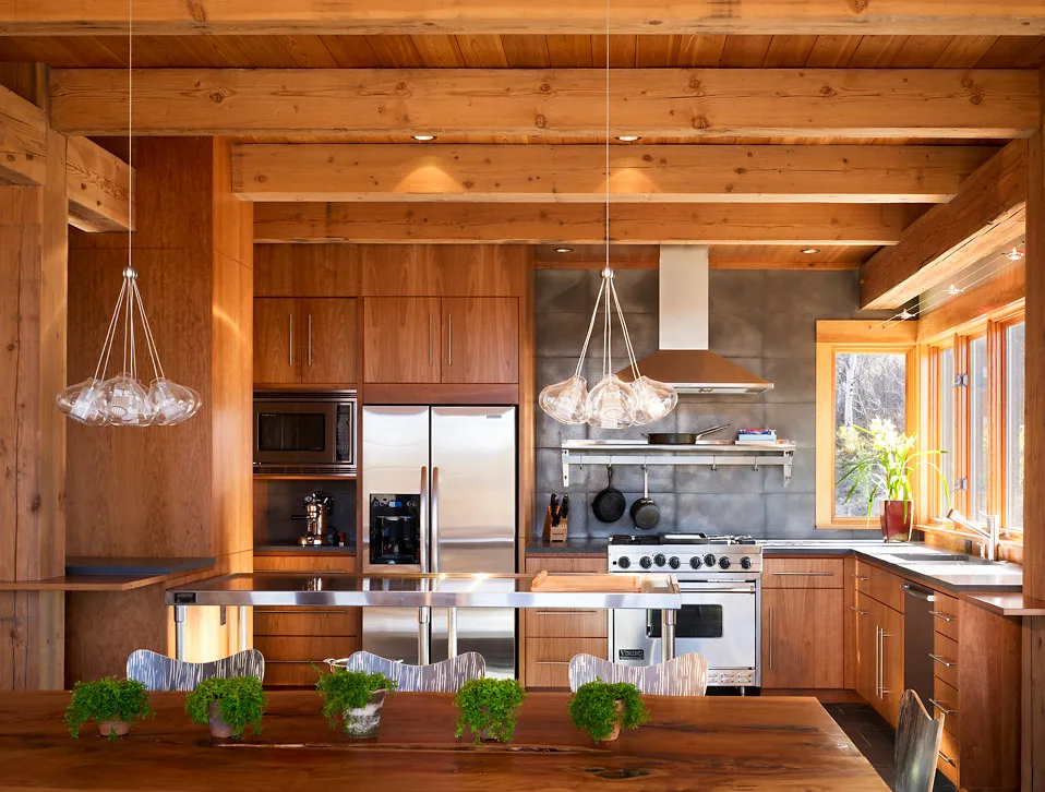 Quiet Reflection: Fish Creek Falls Region by Gerber Berend Design Build, Inc. - Photo 7