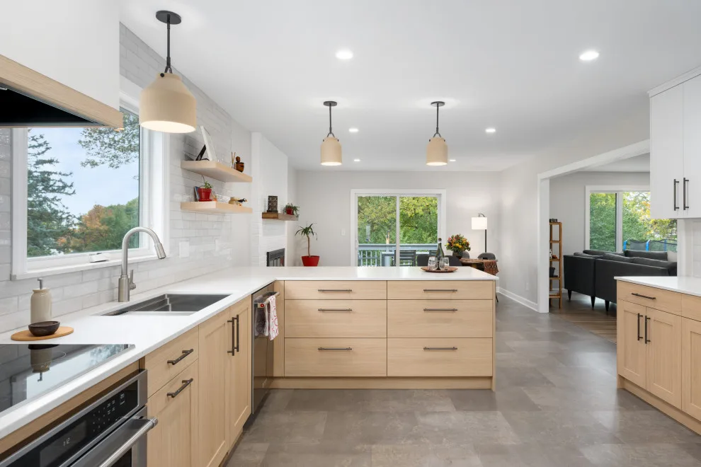 Stylish Sage and Gray Kitchen by Wise Design & Remodel LLC - Photo 11