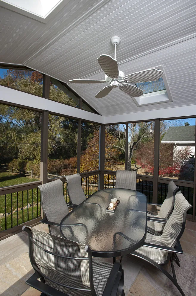 Flagstone Patio Addition to Sun Porch by Penn Contractors Inc - Photo 5