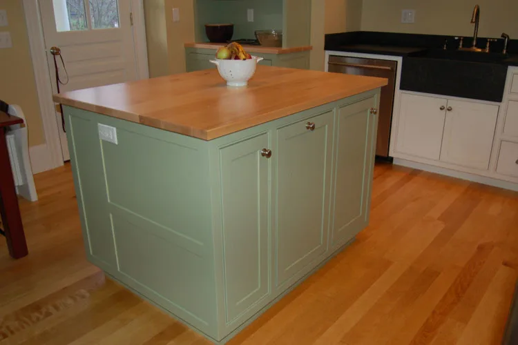 Green and White Culinary Space by Haydenville Woodworking & Design, Inc. - Photo 5
