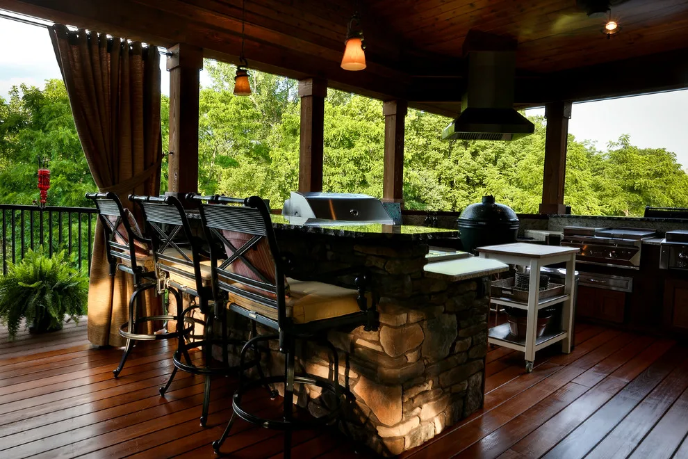 Equipped Outdoor Kitchen by Maile, Tekulve & Gray - Photo 11