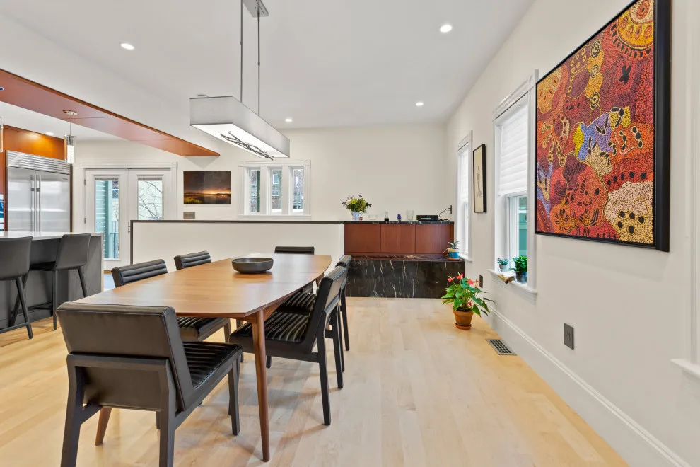 Contemporary Complete Home Renovation by New England Design & Construction - Photo 28