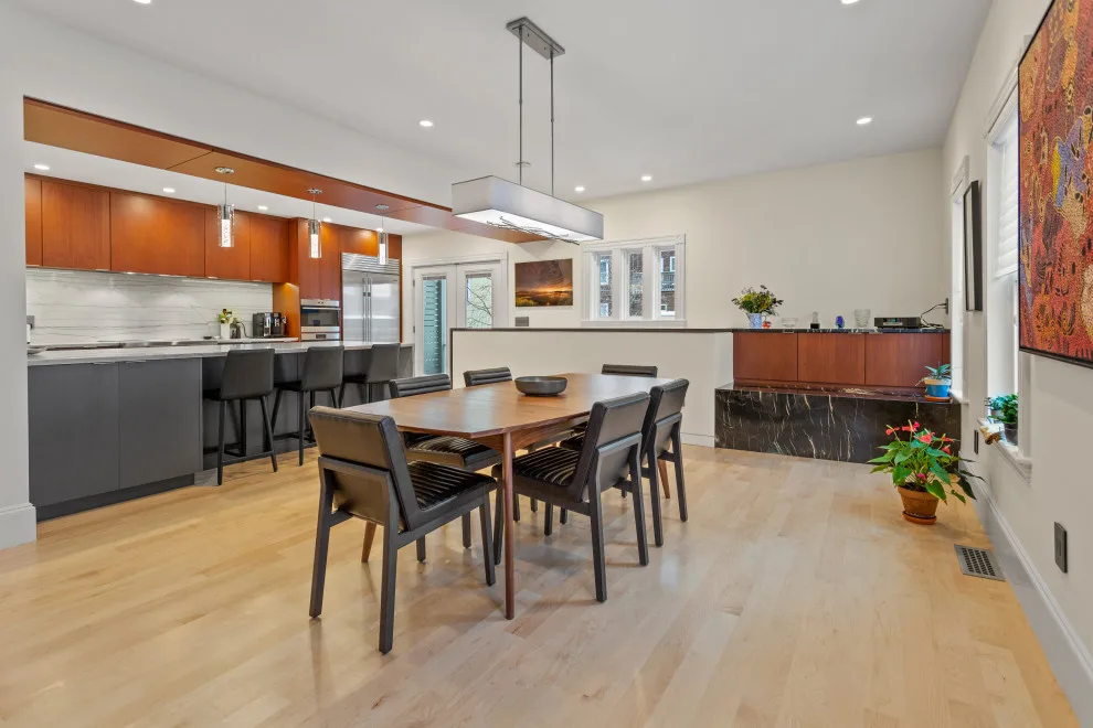 Contemporary Complete Home Renovation by New England Design & Construction - Photo 17