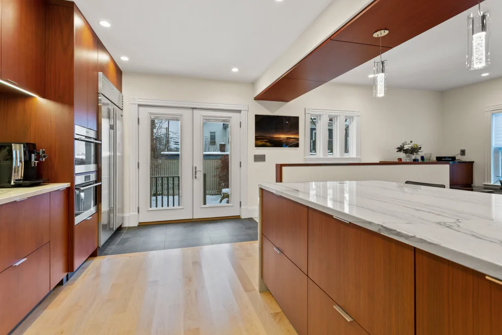Contemporary Complete Home Renovation by New England Design & Construction - Photo 14