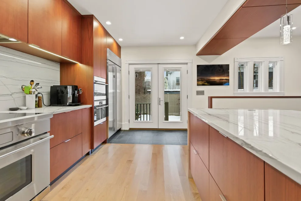 Contemporary Complete Home Renovation by New England Design & Construction - Photo 26