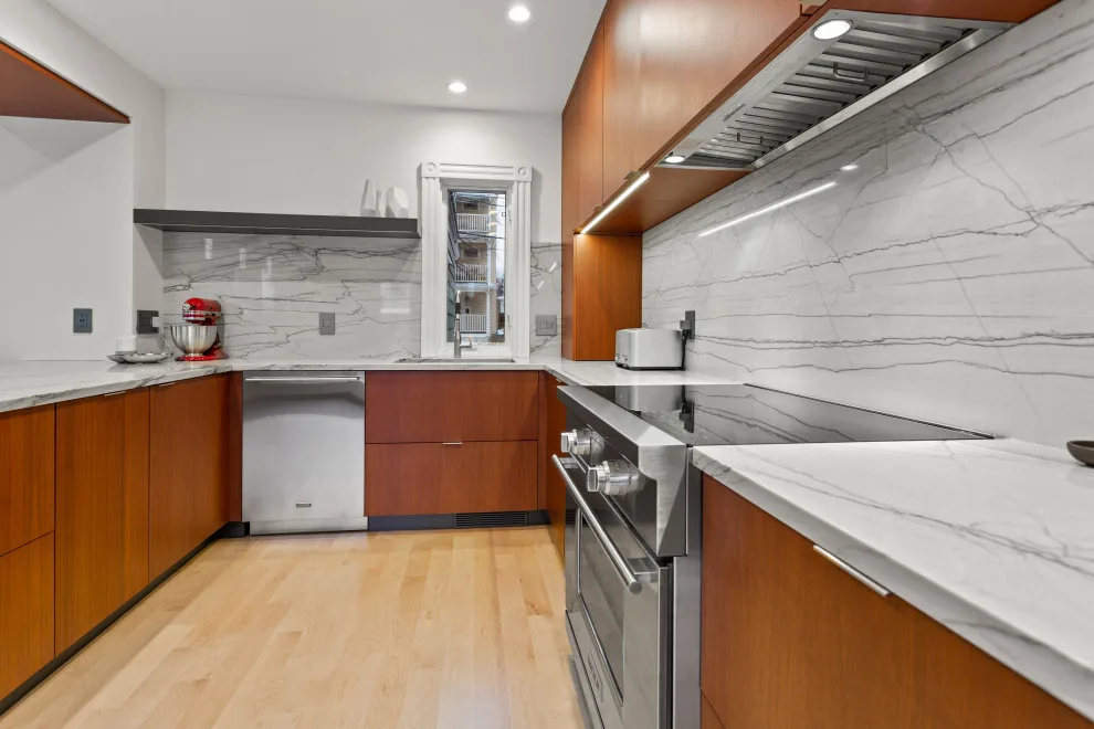 Contemporary Complete Home Renovation by New England Design & Construction - Photo 31