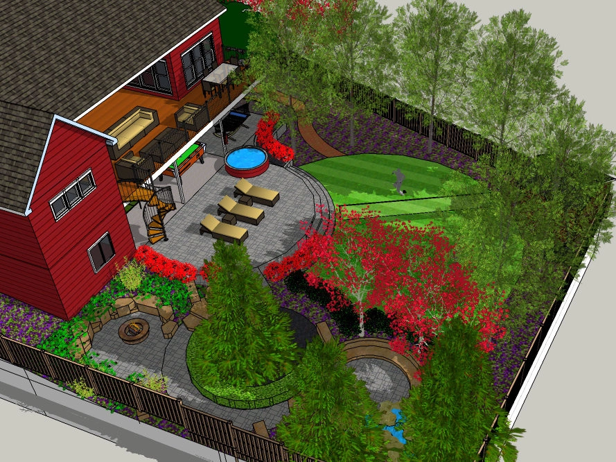 3D Renderings by Chuck B Edwards Landscape Architecture & 3D - Photo 181